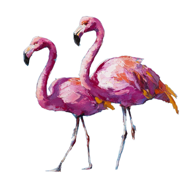 Pink Flamingo Duo Vinyl Car Decal Sticker – Waterproof & UV-Resistant 3.4133333333333336" Pink Flamingo Duo Vinyl Car Decal Sticker – Waterproof & UV-Resistant 3.4133333333333336"