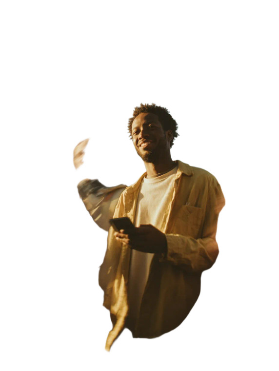 Joyful Phone Gazer V2 Vinyl Car Decal Sticker – Waterproof & UV-Resistant 8.213333333333333"