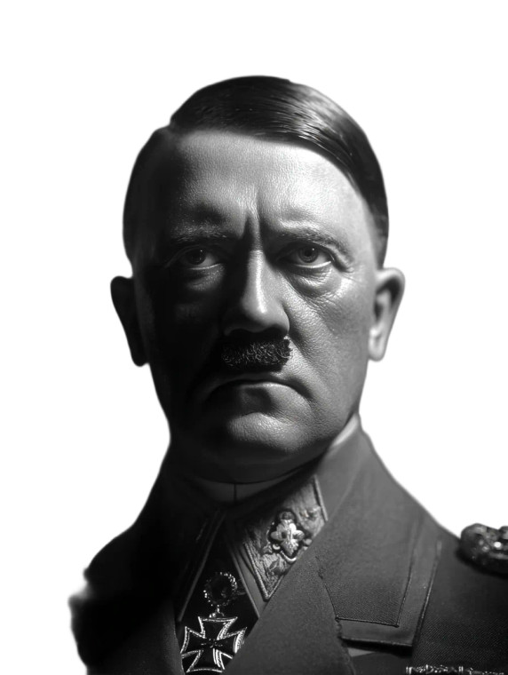 1930S Authoritarian Leader Vinyl Car Decal Sticker – Waterproof & UV-Resistant 4.1066666666666665"