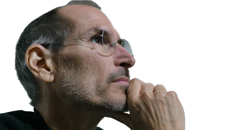 Steve Jobs Interview Vinyl Car Decal Sticker – Waterproof & UV-Resistant 2.72"