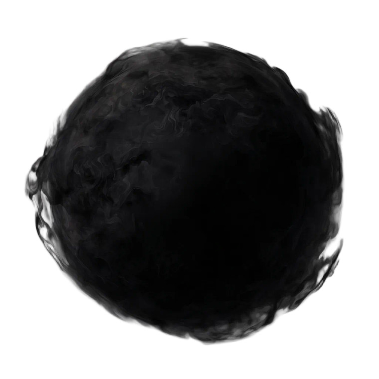 Shadowy Sphere Vinyl Car Decal Sticker – Waterproof & UV-Resistant 6.826666666666667"