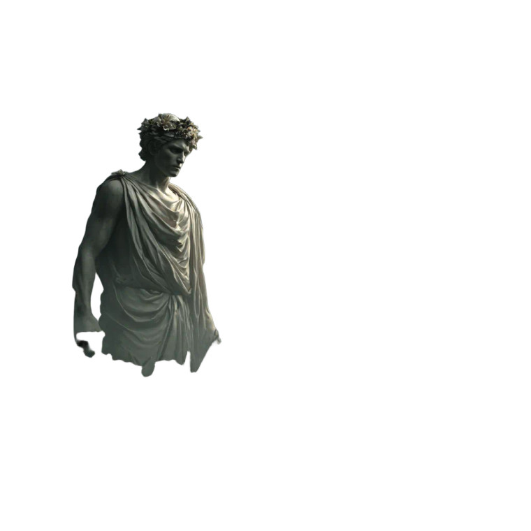 Melancholy Apollo Vinyl Car Decal Sticker – Waterproof & UV-Resistant 3.4133333333333336"