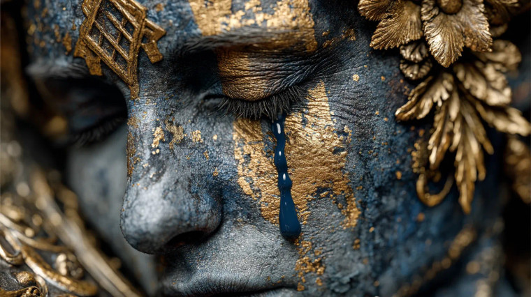 Ancient Greek God V5 Vinyl Car Decal Sticker – Waterproof & UV-Resistant 2.72"