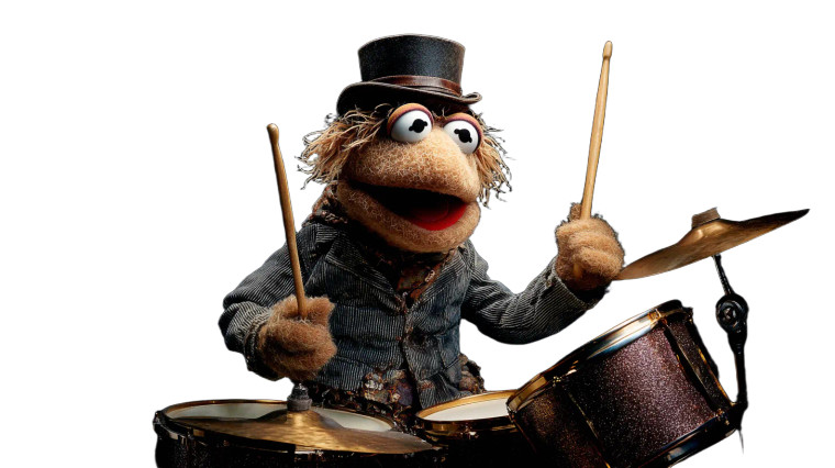 Muppet Drummer Vinyl Car Decal Sticker – Waterproof & UV-Resistant 5.4