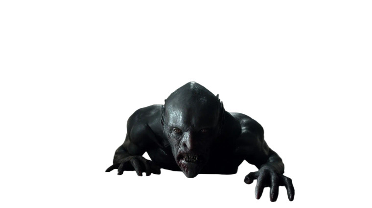 Meat Skinwalker Crawling Vinyl Car Decal Sticker – Waterproof & UV-Resistant 5.4