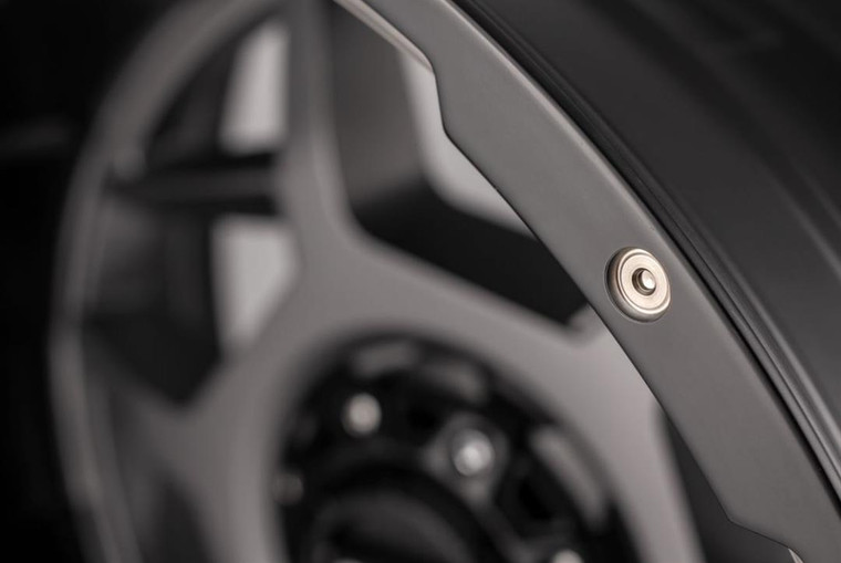 Upgrade your ride with Grid Wheels GD14 | 17x9 Wheel | Matte Anthracite with Black Lip