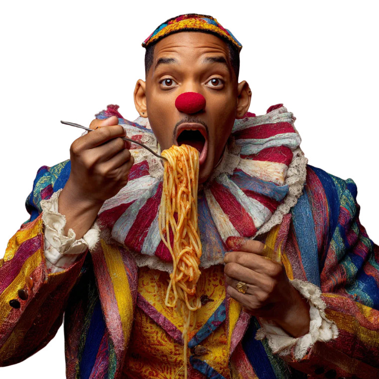 Clown Smith Spaghetti Vinyl Car Decal Sticker – Waterproof & UV-Resistant 6.826666666666667"
