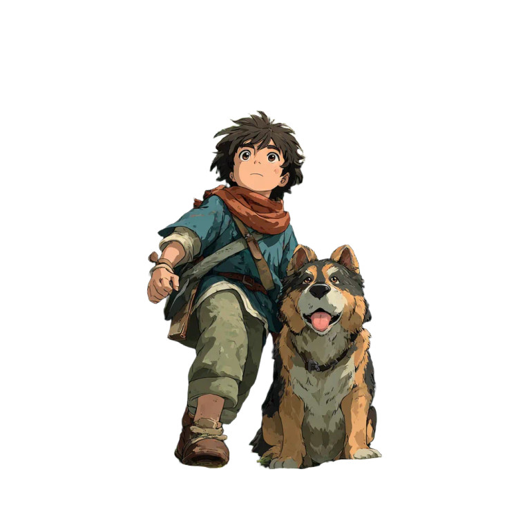 Fantasy Forest Duo Vinyl Car Decal Sticker – Waterproof & UV-Resistant 3.4133333333333336"