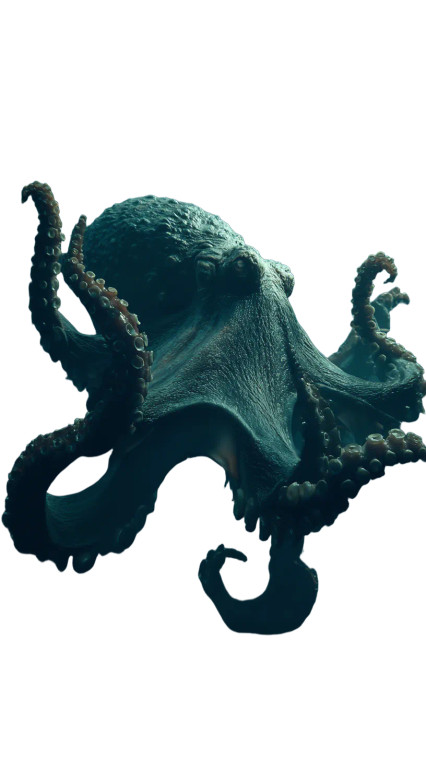 Giant Kraken Attack V4 Vinyl Car Decal Sticker – Waterproof & UV-Resistant 4.8533333333333335"