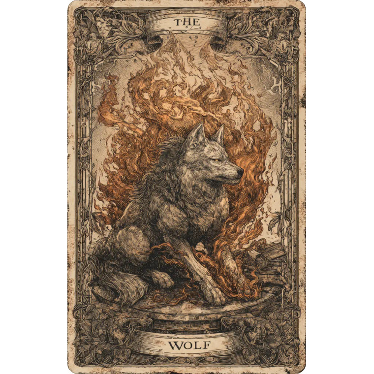 The Wolf Vinyl Car Decal Sticker – Waterproof & UV-Resistant 6.826666666666667" The Wolf Vinyl Car Decal Sticker – Waterproof & UV-Resistant 6.826666666666667"