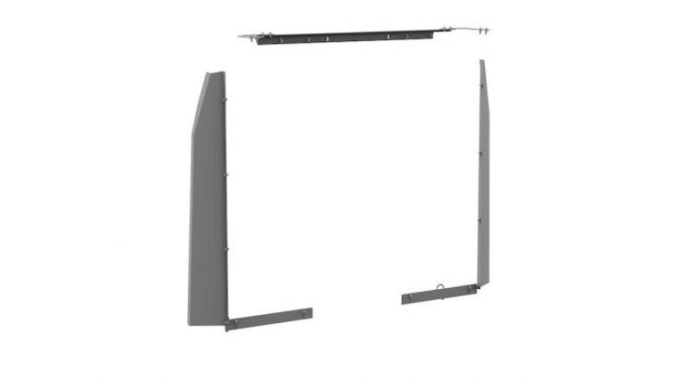 Holman Van Storage System Kit FFP-GMS Fast Fit Pro Package; Gray