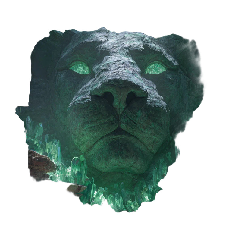 Stone Sphinx Vinyl Car Decal Sticker – Waterproof & UV-Resistant 3.4133333333333336"