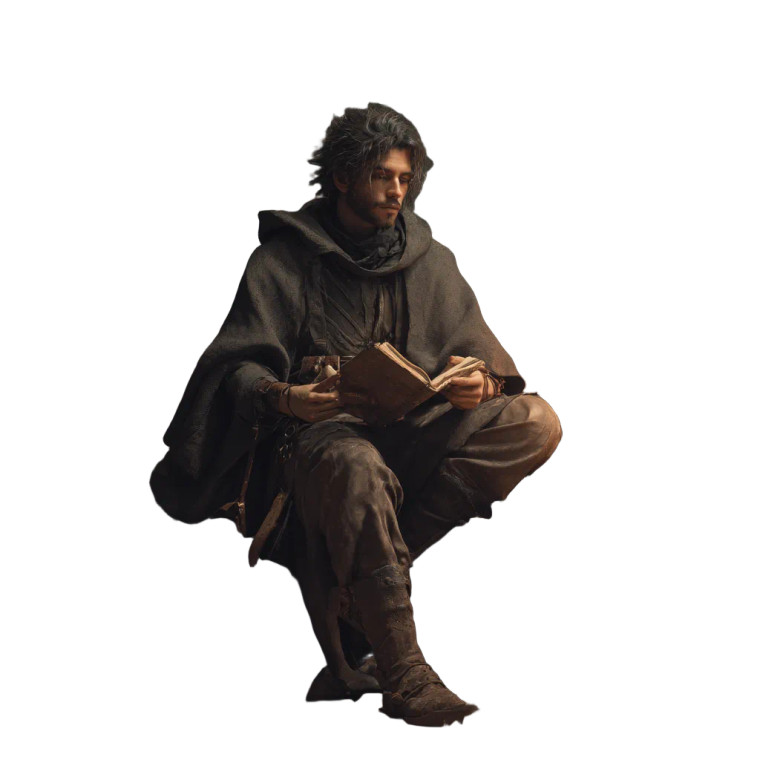 Young European Mage Vinyl Car Decal Sticker – Waterproof & UV-Resistant 6.826666666666667"