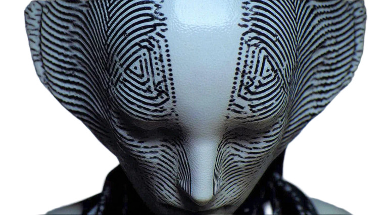 Cybernetic Creature Vinyl Car Decal Sticker – Waterproof & UV-Resistant 5.4