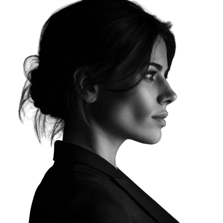 Italian Business Woman Vinyl Car Decal Sticker – Waterproof & UV-Resistant 3.4133333333333336"