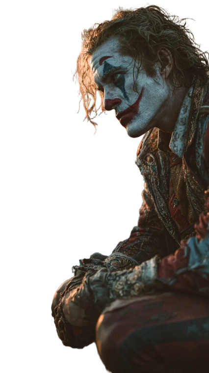 Joker At Grave Vinyl Car Decal Sticker – Waterproof & UV-Resistant 9.706666666666667"