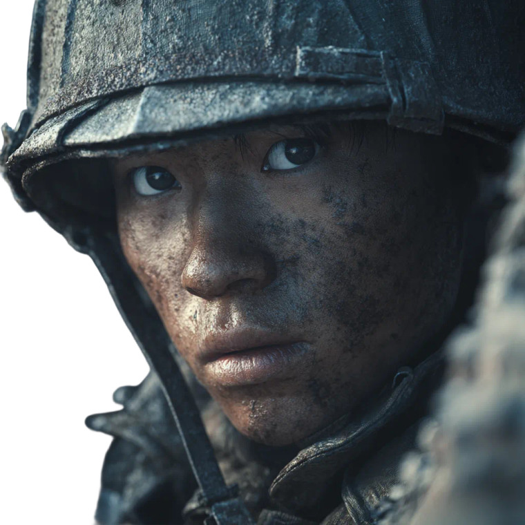 Korean War Soldier V3 Vinyl Car Decal Sticker – Waterproof & UV-Resistant 3.4133333333333336"