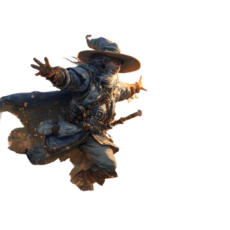 Fireball Wizard Vinyl Car Decal Sticker – Waterproof & UV-Resistant 3.4133333333333336"