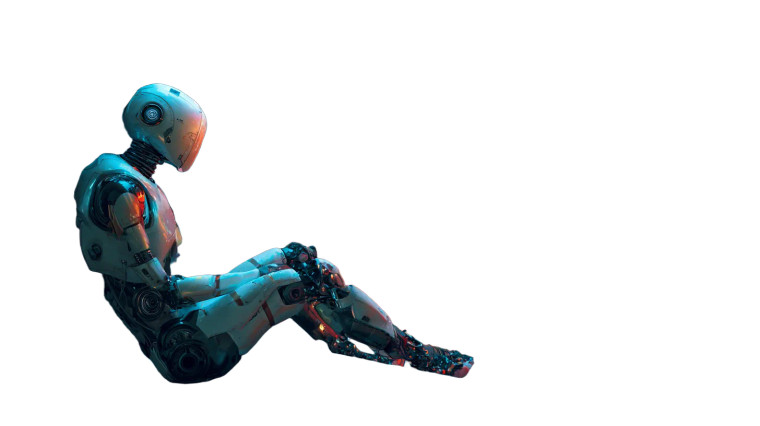 Cyberpunk Robot V15 Vinyl Car Decal Sticker – Waterproof & UV-Resistant 2.72"