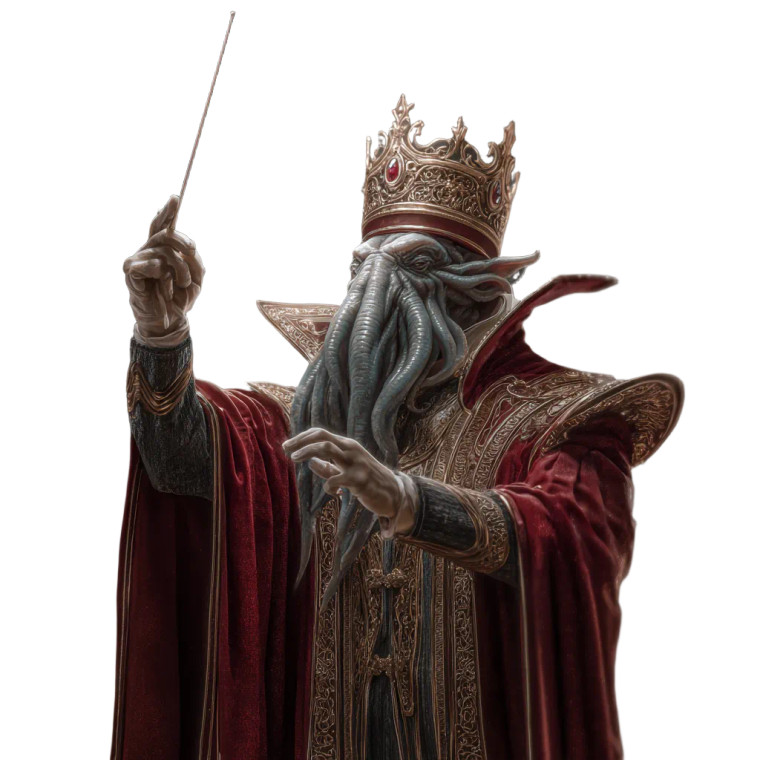 Mindflayer Conductor Vinyl Car Decal Sticker – Waterproof & UV-Resistant 3.4133333333333336"