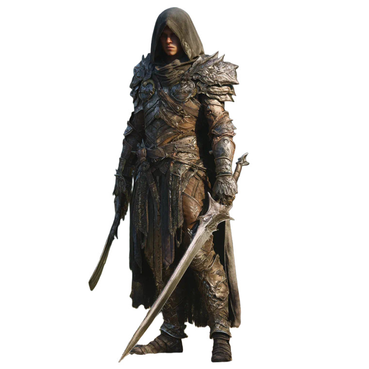 Elven Warrior V27 Vinyl Car Decal Sticker – Waterproof & UV-Resistant 3.4133333333333336"