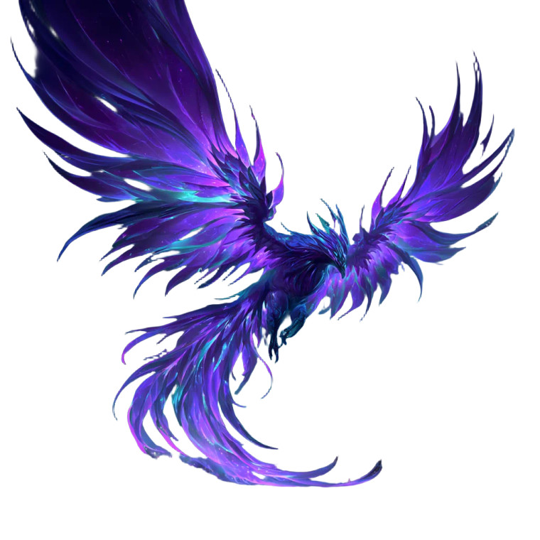 Aurora Borealis Phoenix Vinyl Car Decal Sticker – Waterproof & UV-Resistant 3.4133333333333336"