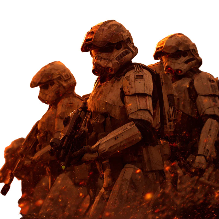 Sci-Fi Troopers Vinyl Car Decal Sticker – Waterproof & UV-Resistant 3.4133333333333336"