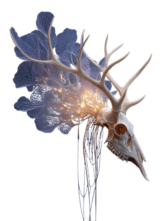 Cosmic Three-Faced Entity Vinyl Car Decal Sticker – Waterproof & UV-Resistant 8.213333333333333"