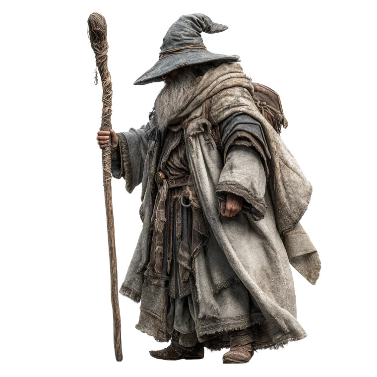 Fantasy Mage Portrait V4 Vinyl Car Decal Sticker – Waterproof & UV-Resistant 3.4133333333333336"