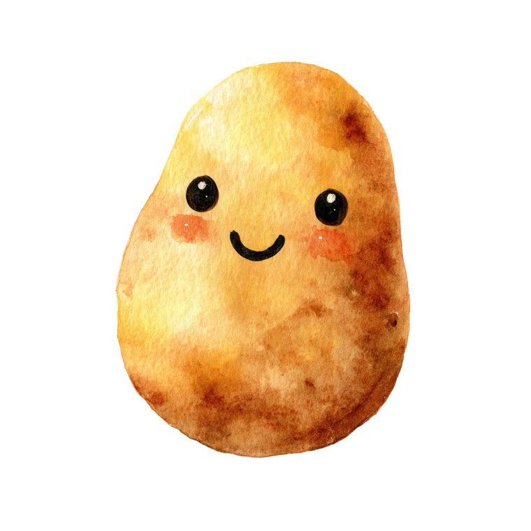 Kawaii Potato Vinyl Car Decal Sticker – Waterproof & UV-Resistant 3.4133333333333336" Kawaii Potato Vinyl Car Decal Sticker – Waterproof & UV-Resistant 3.4133333333333336"