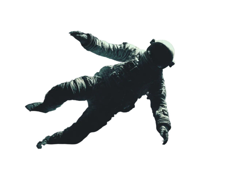 Dead Astronaut Vinyl Car Decal Sticker – Waterproof & UV-Resistant 6.1866666666666665"
