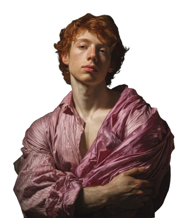 Red-Haired Young Man V2 Vinyl Car Decal Sticker – Waterproof & UV-Resistant 4.05333333333333