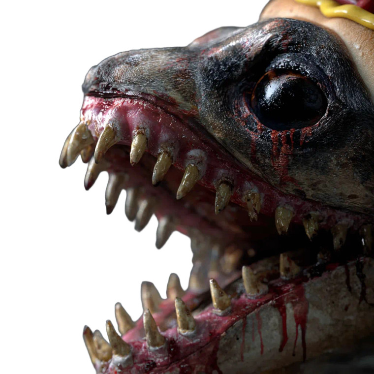 Hotdog Bone Monster Vinyl Car Decal Sticker – Waterproof & UV-Resistant 6.826666666666667"