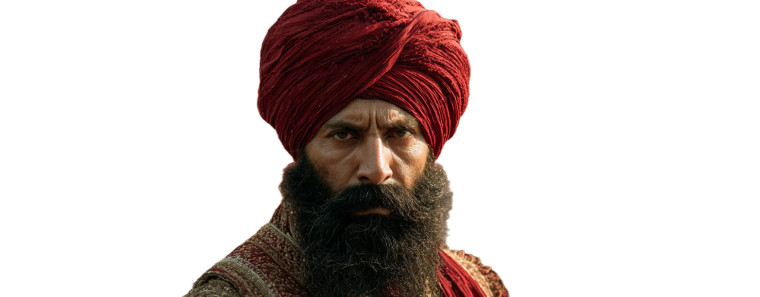 King With Turban Vinyl Car Decal Sticker – Waterproof & UV-Resistant 2.293333333333333