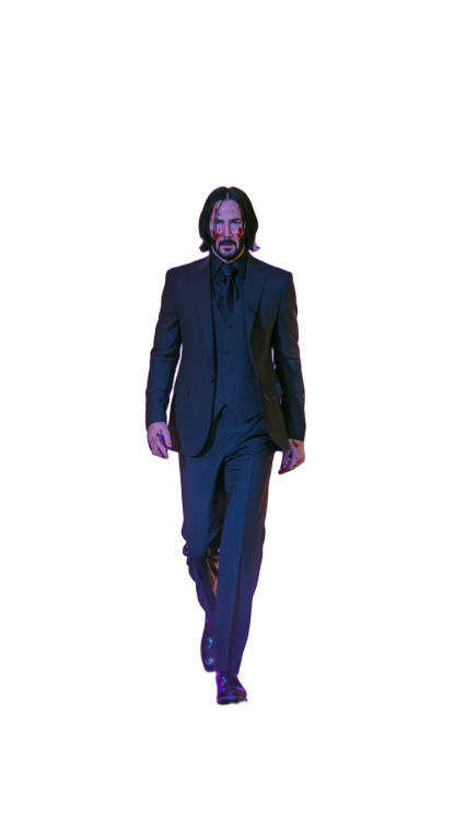 Cinematic John Wick Vinyl Car Decal Sticker – Waterproof & UV-Resistant 9.706666666666667"