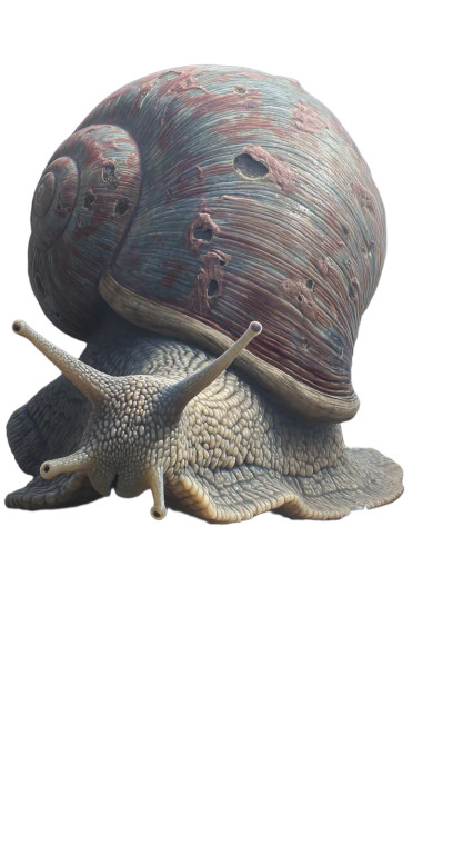 Giant Highway Snail Vinyl Car Decal Sticker – Waterproof & UV-Resistant 9.706666666666667"