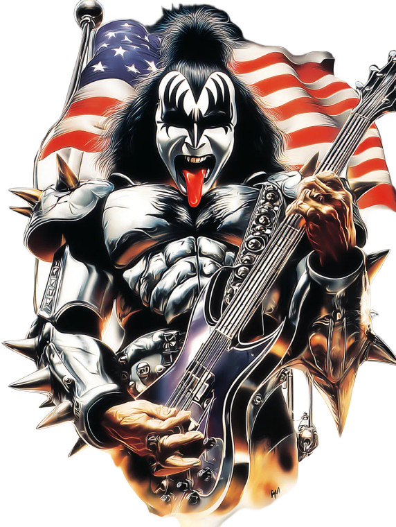 Kiss Band Celebration Vinyl Car Decal Sticker – Waterproof & UV-Resistant 8.213333333333333"