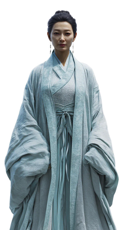 Ancient Chinese Woman V15 Vinyl Car Decal Sticker – Waterproof & UV-Resistant 9.706666666666667"