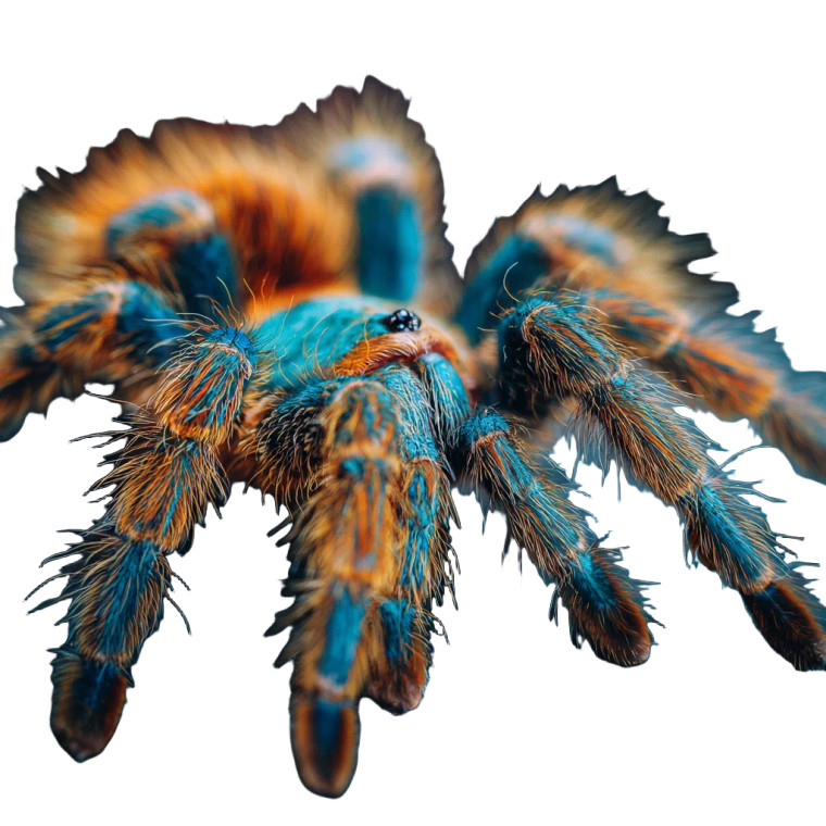 Sci-Fi Tarantula Vinyl Car Decal Sticker – Waterproof & UV-Resistant 3.4133333333333336"