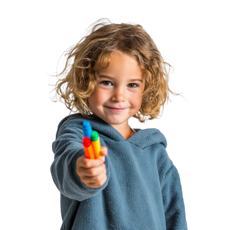 Happy Coloring Kid Vinyl Car Decal Sticker – Waterproof & UV-Resistant 3.4133333333333336"