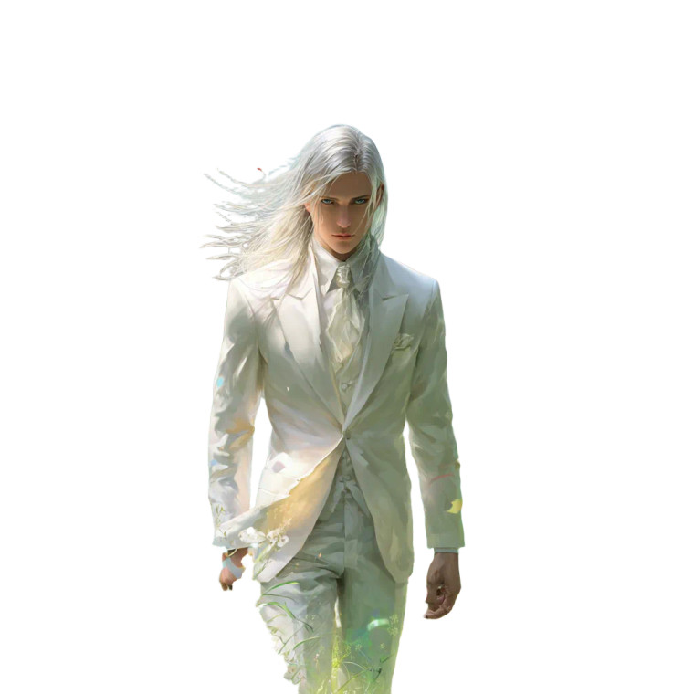 Elegant Man Walking Vinyl Car Decal Sticker – Waterproof & UV-Resistant 3.4133333333333336"