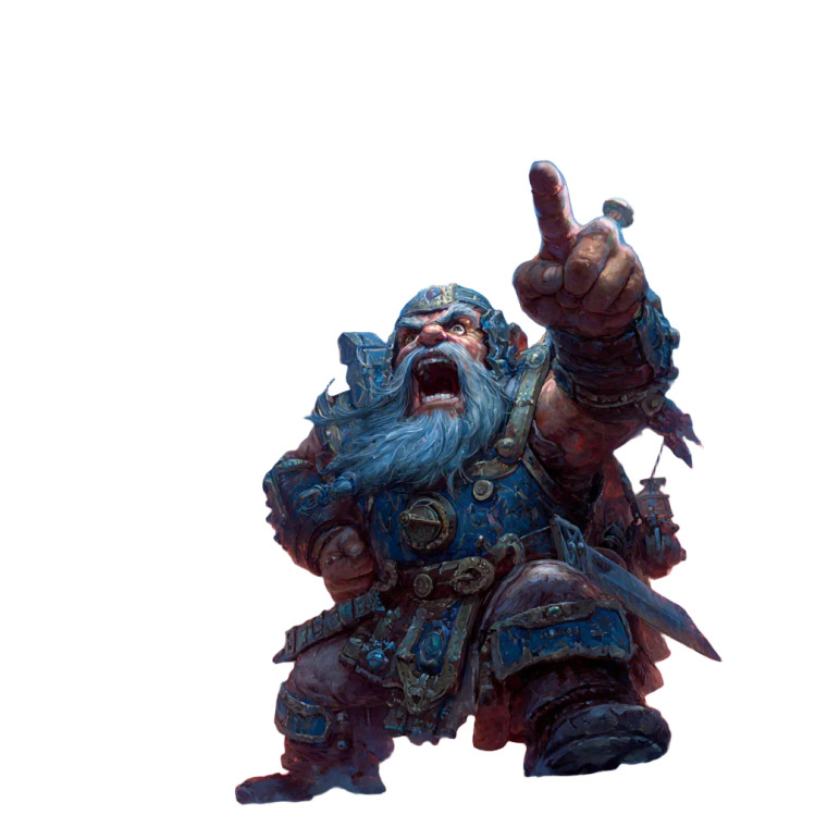 Dwarf Shouting Fire Vinyl Car Decal Sticker – Waterproof & UV-Resistant 3.4133333333333336"
