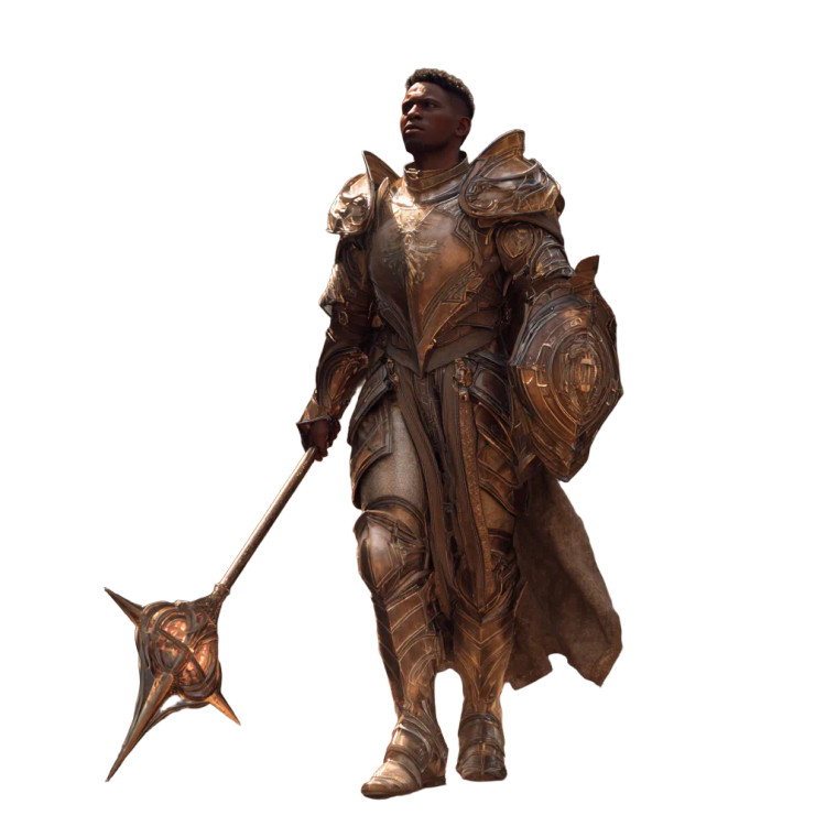 Holy Warrior Charge Vinyl Car Decal Sticker – Waterproof & UV-Resistant 3.4133333333333336"