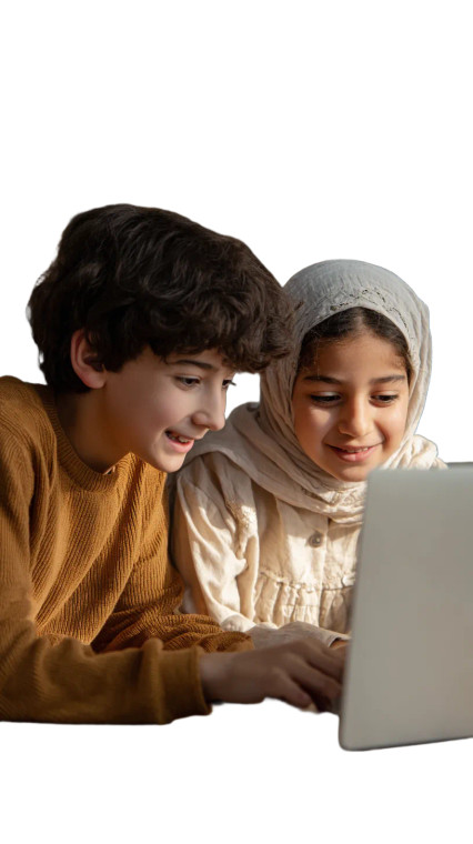 Kids Learning Arabic Vinyl Car Decal Sticker – Waterproof & UV-Resistant 9.706666666666667"