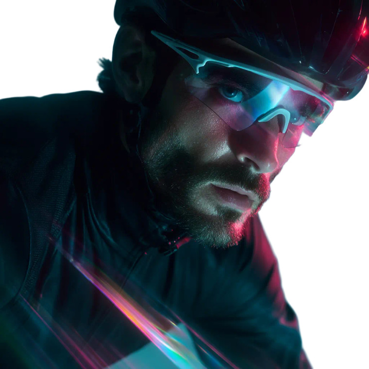 Determined Cyclist V2 Vinyl Car Decal Sticker – Waterproof & UV-Resistant 6.826666666666667"