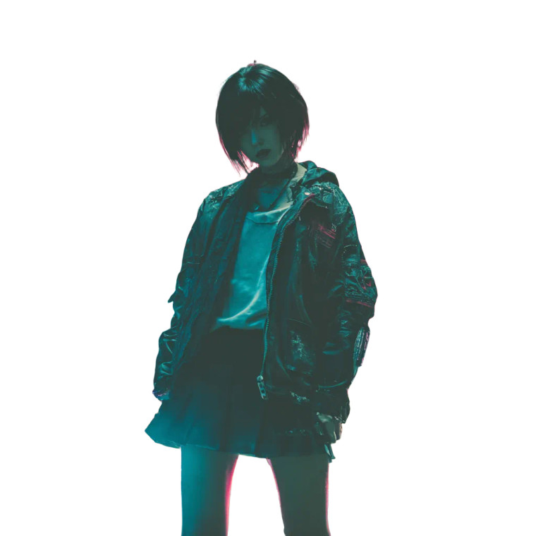 Cyberpunk Punk Girl Vinyl Car Decal Sticker – Waterproof & UV-Resistant 3.4133333333333336"