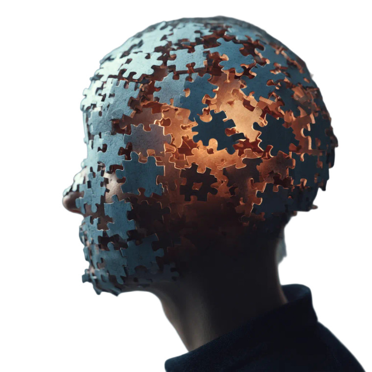 Brain Solving Puzzles Vinyl Car Decal Sticker – Waterproof & UV-Resistant 3.4133333333333336"