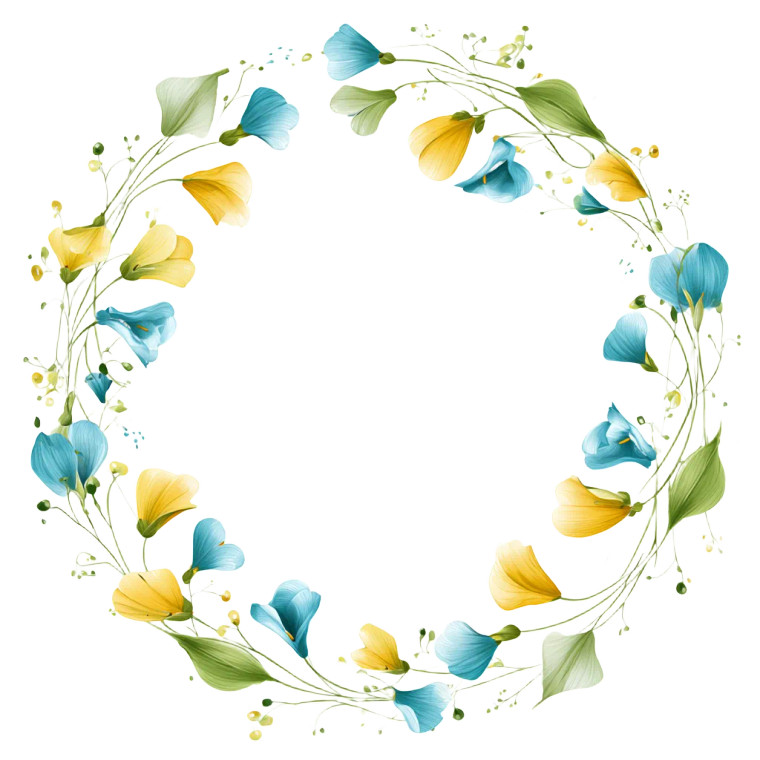 Calla Lily Wreath Vinyl Car Decal Sticker – Waterproof & UV-Resistant 6.826666666666667"