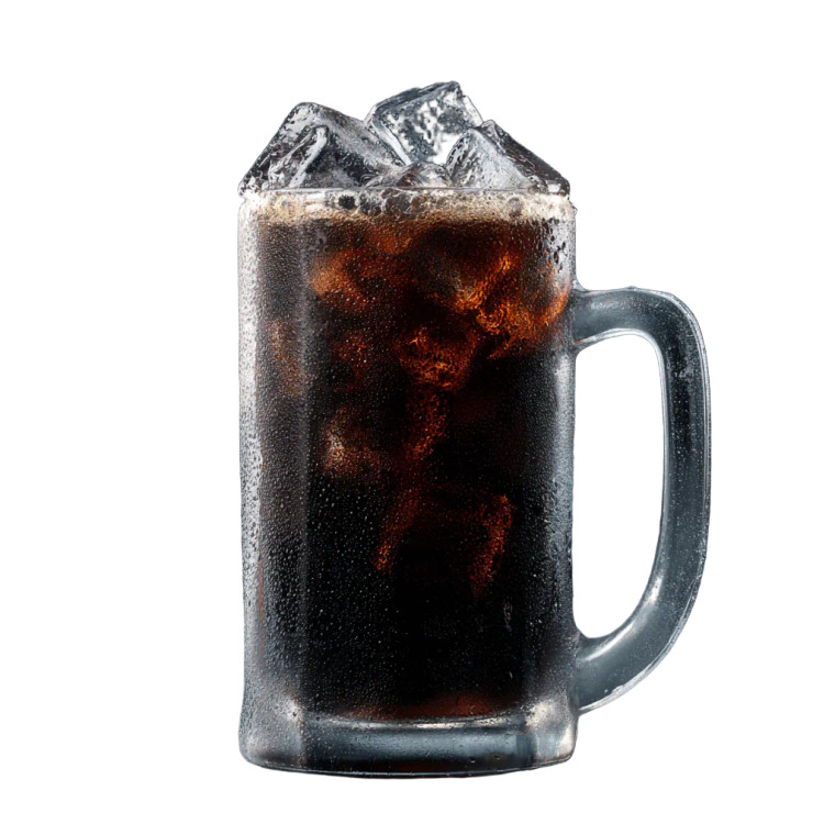 Black Beer Glass Vinyl Car Decal Sticker – Waterproof & UV-Resistant 3.4133333333333336"