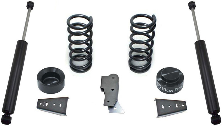 MADE IN USA 4-1/2 Inch Lift Coils | Grey Powder Coated | Fits 2009-2023 Dodge Ram 1500 | Performance & Durability